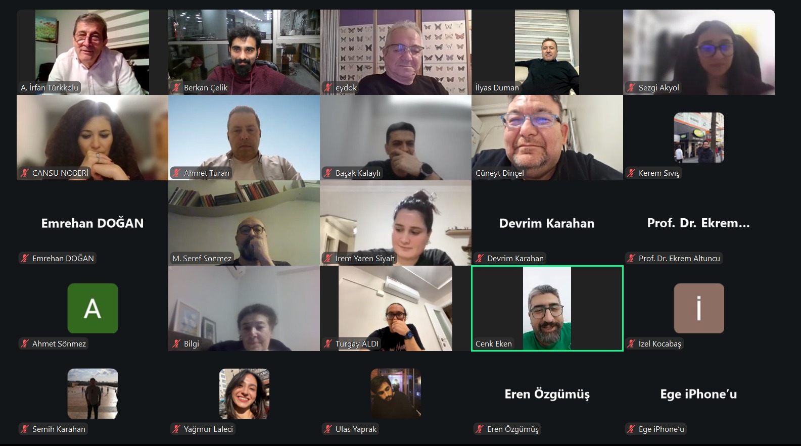 35. DÖNEMİN İLK G.Y.K. TOPLANTISI YAPILDI