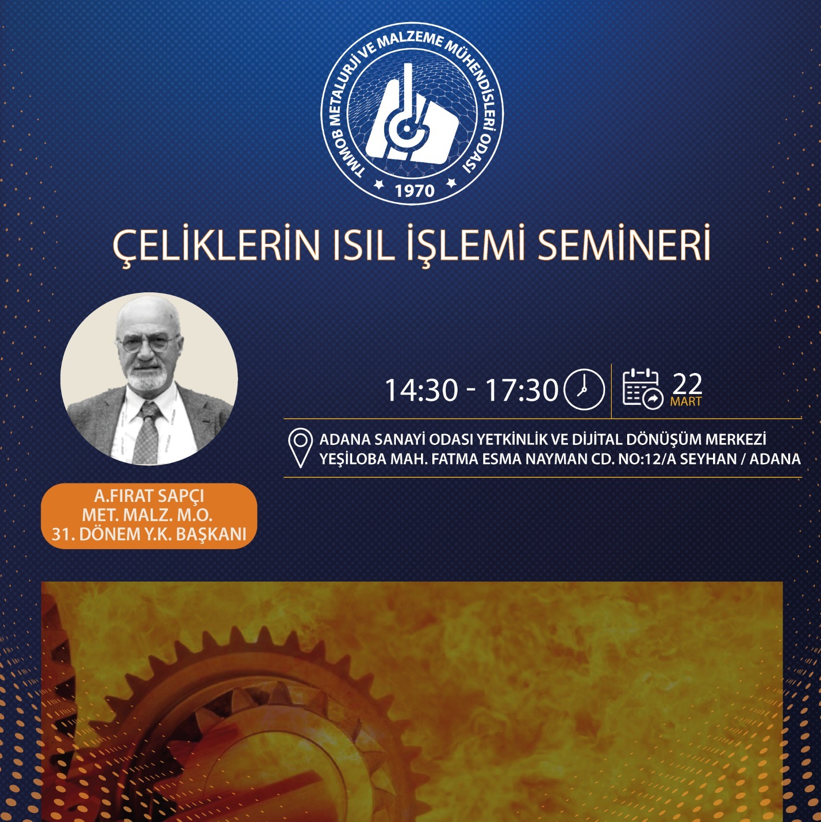 ÇELİKLERİN ISIL İŞLEMİ SEMİNERİ